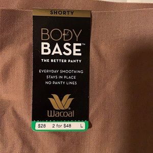 Wacoal Body Base Smoothing Shorts, L/7